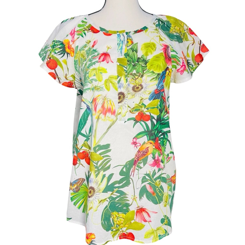 J. Crew Floral Print Women's Top